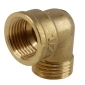 Brass Threaded Elbow 90 degree M x F