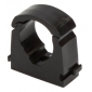 Talon Hinged Pipe Clips Black