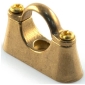 Plumbing Warehouse Cast Brass Hospital Pipe Bracket
