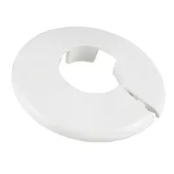 Pipe Collar White (pack of 10)